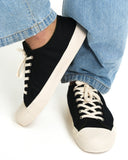 Grasshopper - Corvino Black - zwarte herensneaker