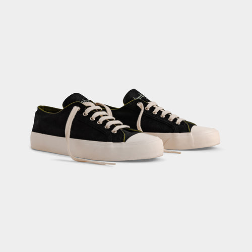 Grasshopper - Corvino Black - zwarte herensneaker