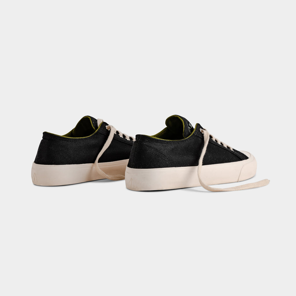 Grasshopper - Corvino Black - zwarte herensneaker