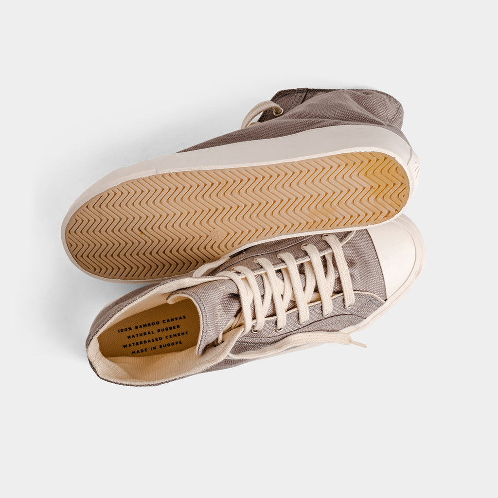 GrassHopper – Mosquero Brick – High Sneaker Grau - Nachhaltig - Herren