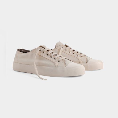 Grasshopper - Cacatoo White - lage bamboe sneaker heren
