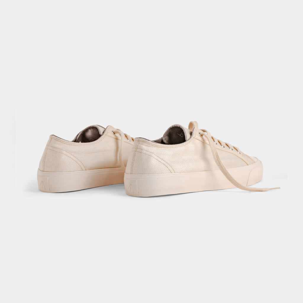 Grasshopper - Cacatoo White - lage bamboe sneaker heren