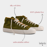 GrassHopper – Paradiso Moss – High Sneaker Grün - Herren - Ökologisch

