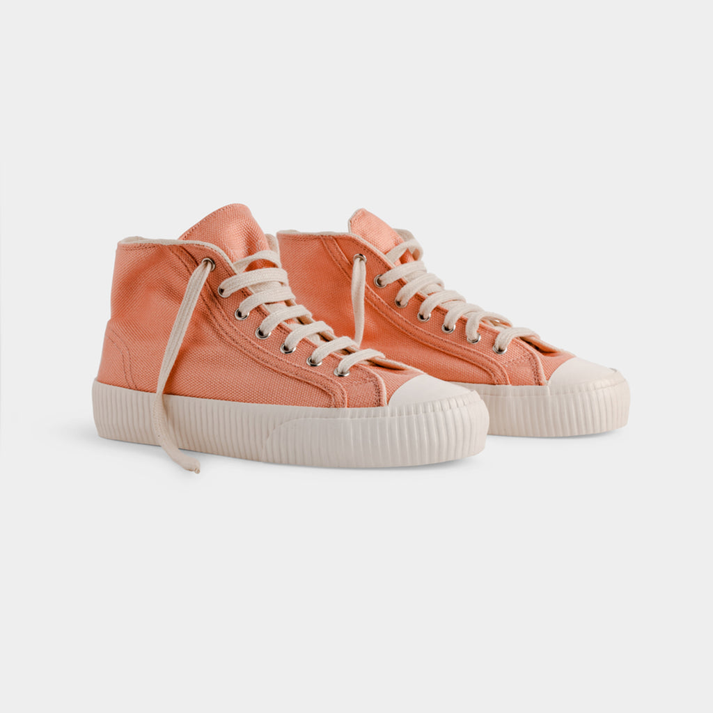 LadyBug – Flamingo Rose – High Sneaker - Damen - Nachhaltig
 

